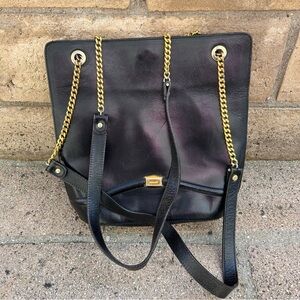 Beautiful Black Vintage Bally Bag